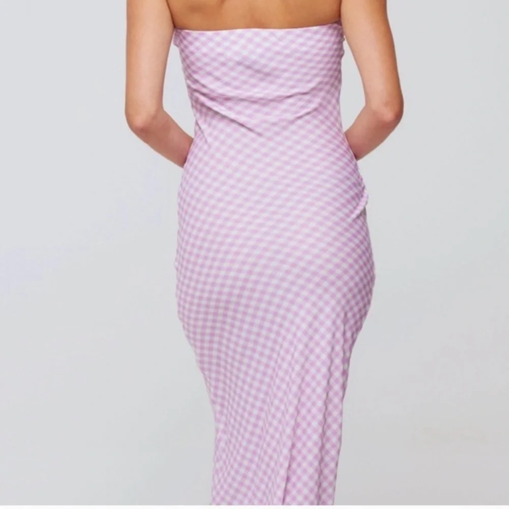 RESA Slip Pink and White Gingham Dress - Picture 2 of 7